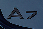 A7ブラックエンブレム(Audi A7)