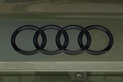 4リングブラックエンブレム(Audi A5 Sportback / リヤ)
