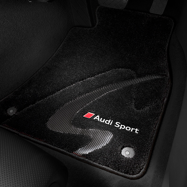 Sモデル専用フロアマット プレミアムスポーツ(Audi Q5 / ブラック / RHD)