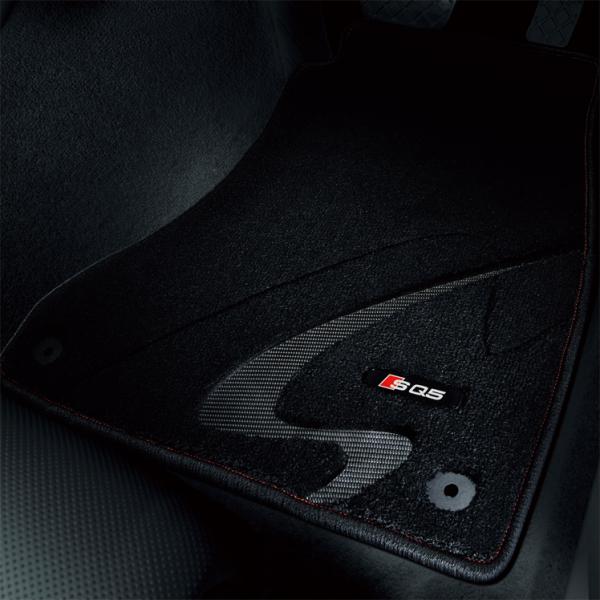 Sモデル専用フロアマット プレミアムスポーツ(Audi SQ5 / ブラック / RHD)