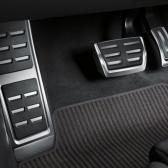 ステンレスペダル&フットレストカバー (Audi A4 / 右ハンドル車用)