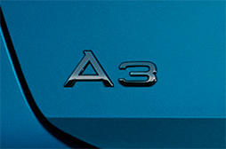 A3ブラックエンブレム(Audi A3)