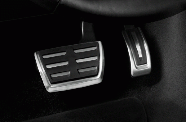 ステンレスペダルカバー(Audi A1)