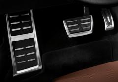 ステンレスペダル&フットレストカバー (Audi A5 / 右ハンドル車用)