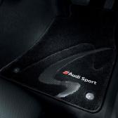 S/RSモデル専用フロアマット プレミアムスポーツ(Audi S6 , RS6 / ブラック / LHD)