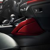 カラードインテリア ミサノレッド センターコンソール(Audi Q2)