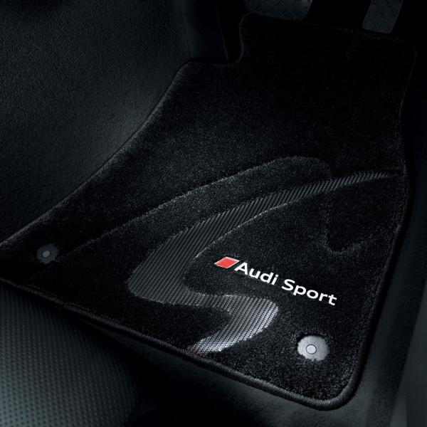 S/RSモデル専用フロアマットプレミアムスポーツ(Audi TT RS　Roadster / 左ハンドル)