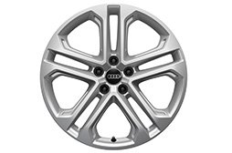 5ダブルスポークデザインアルミホイール 7J x19 (ウインタータイヤ用)